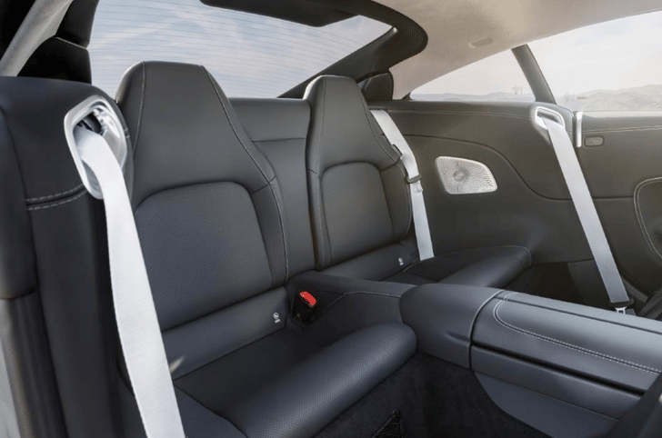 A key highlight of the AMG GT 63's cabin is its 2+2 seating layout, unlike its predecessor’s strict two seat setup.